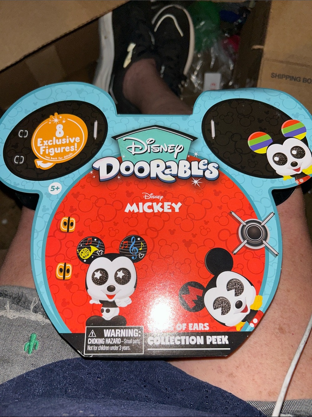 Disney Doorables Mickey Collectible Toy - Red, Black & Light Blue